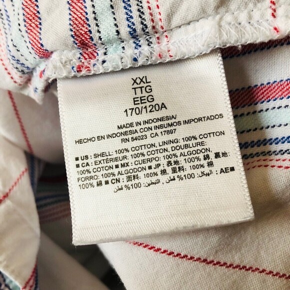 Old Navy Size XXL Tank Dress Linen Striped Button Down 100% Cotton Beachy Flowy - Picture 7 of 7